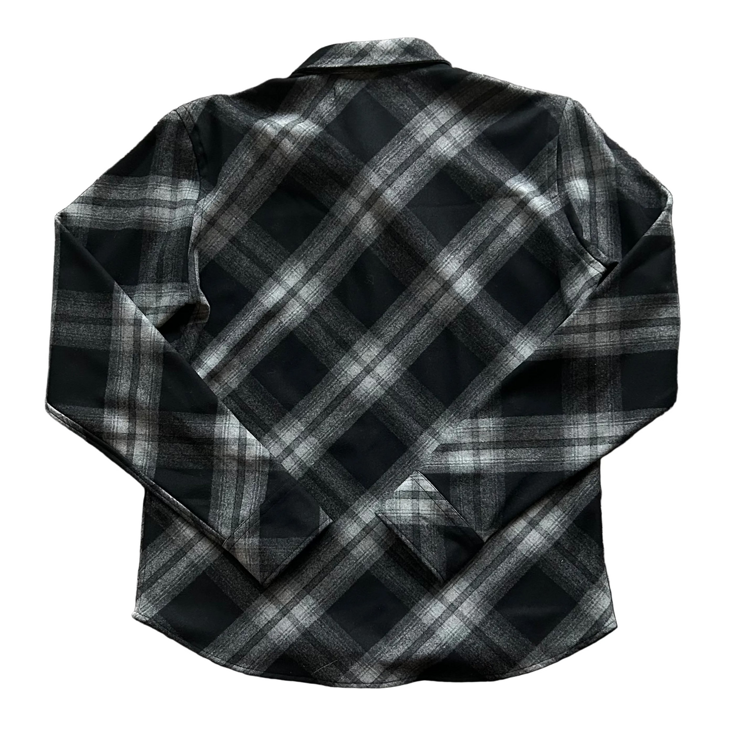 Black + Gray Plaid Ralph Lauren Sport Button Up
