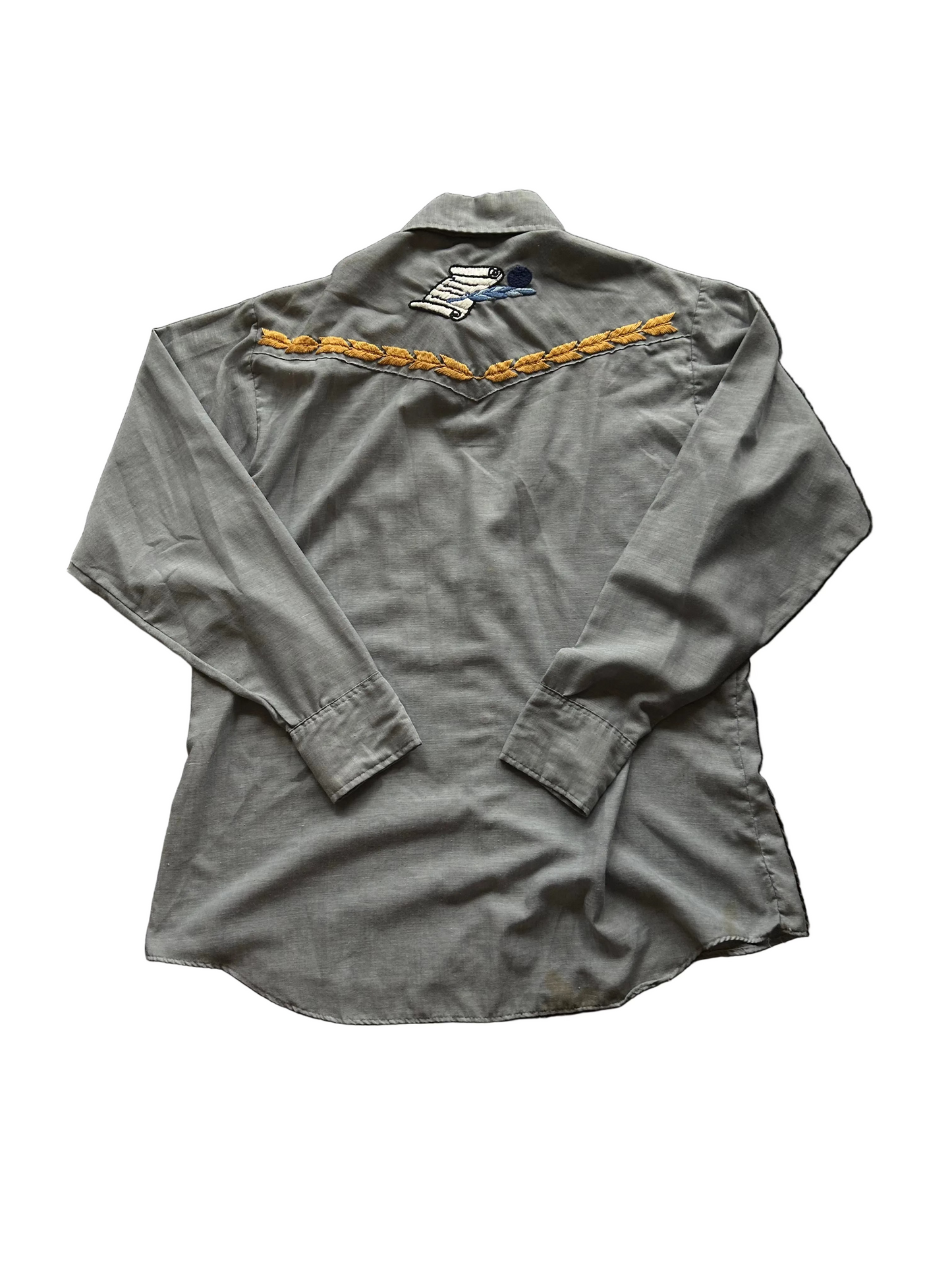 USA Embroidered Pearl Snap