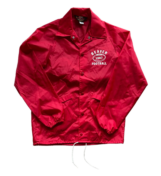Red Beaver Football Jacket