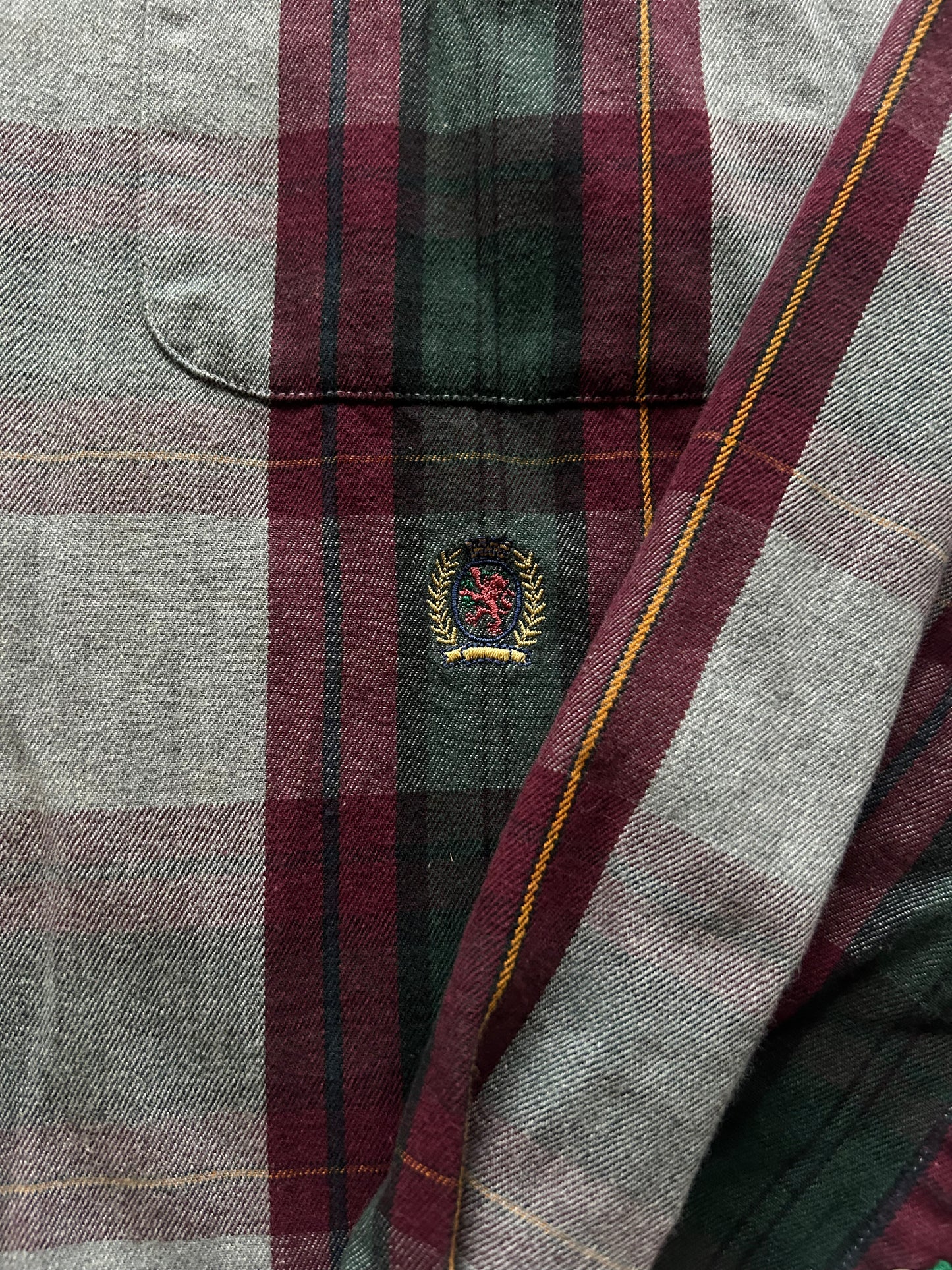 Plaid Tommy Hilfiger Button Up