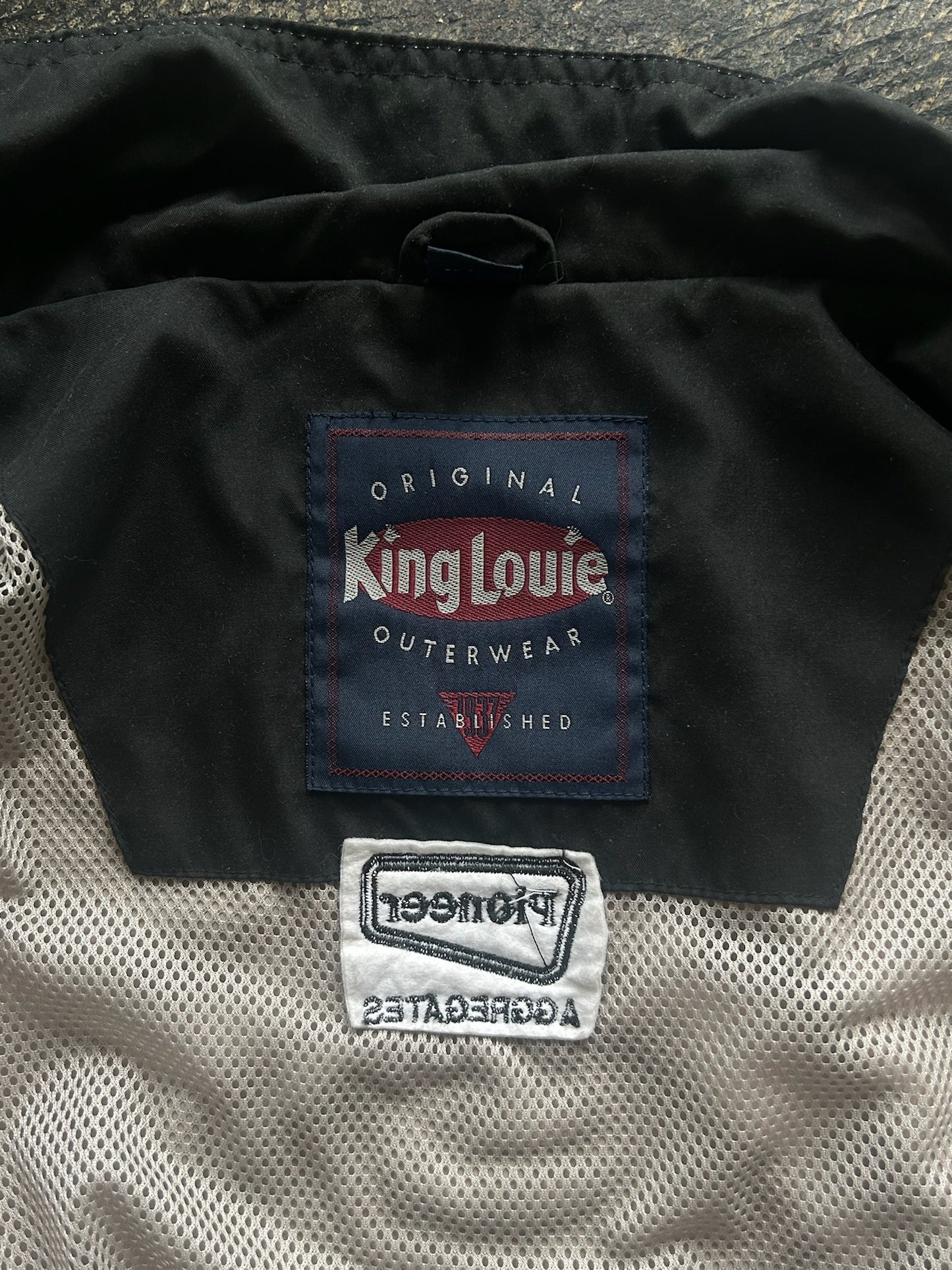 Khaki King Louie Windbreaker