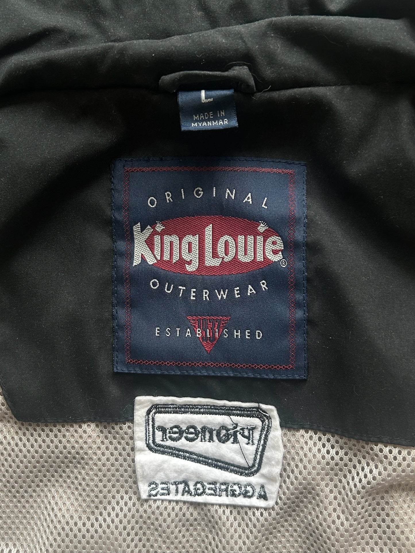Khaki King Louie Windbreaker