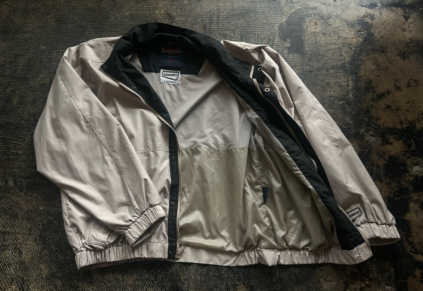 Khaki King Louie Windbreaker