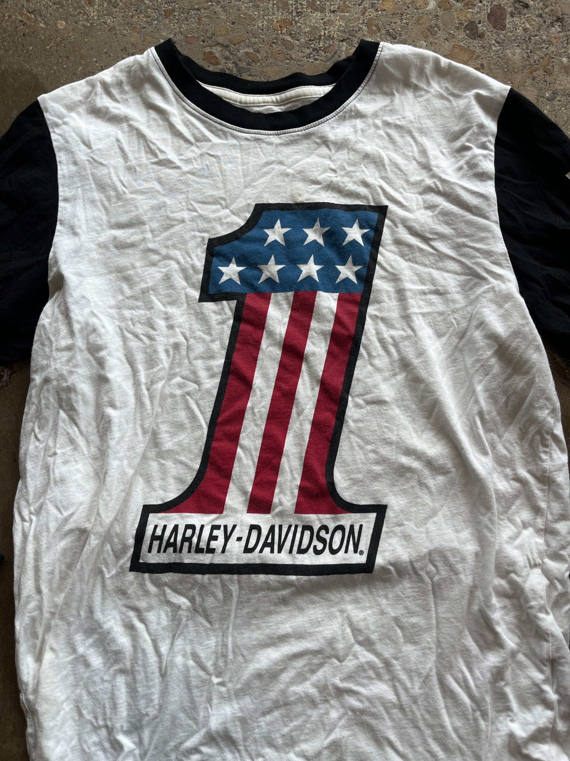 Harley Davidson American One Long Sleeve Tee