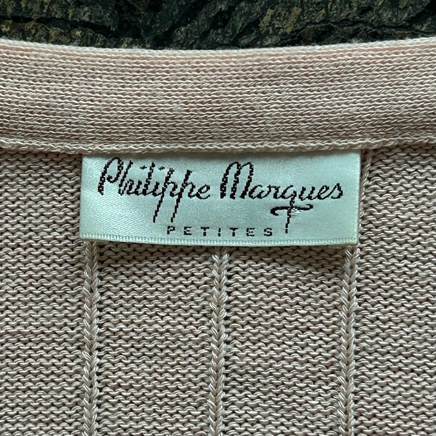 Light Pink Button Front Cardigan
