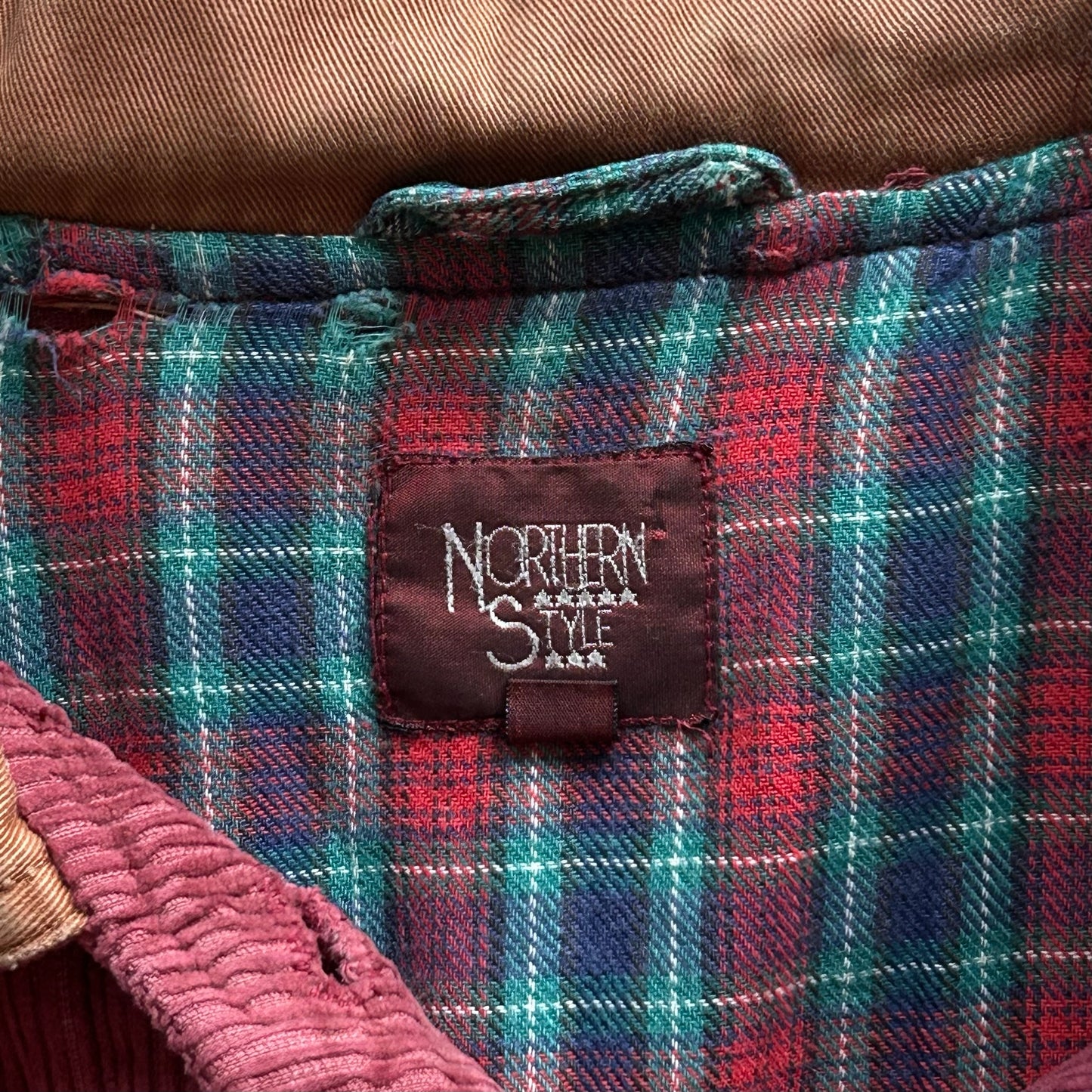 Maroon Corduroy Shirt Jacket
