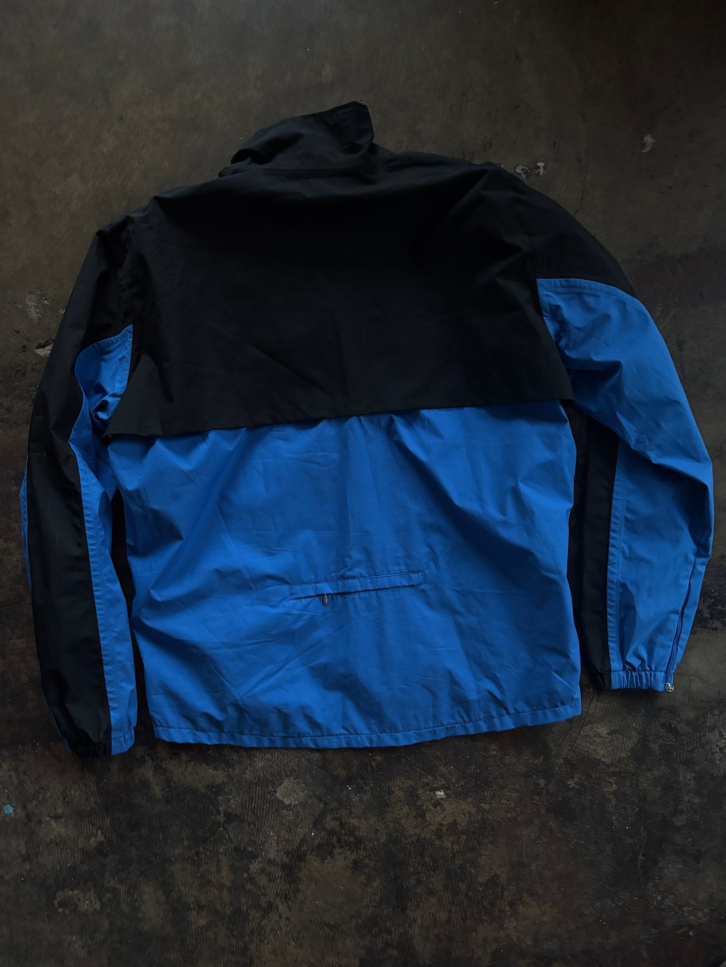Blue + Black Bellwether GoreTex Windbreaker
