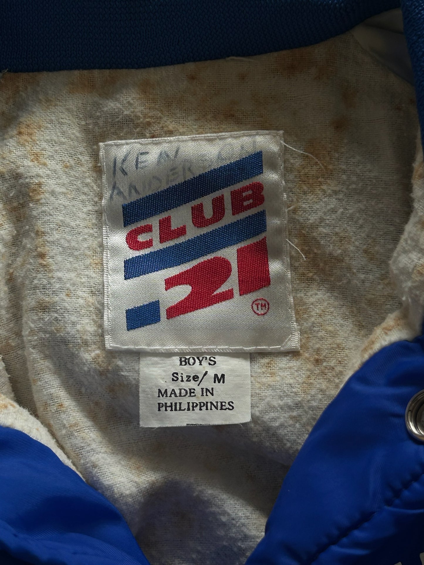 Youth Blue Club Hill Cougars Jacket