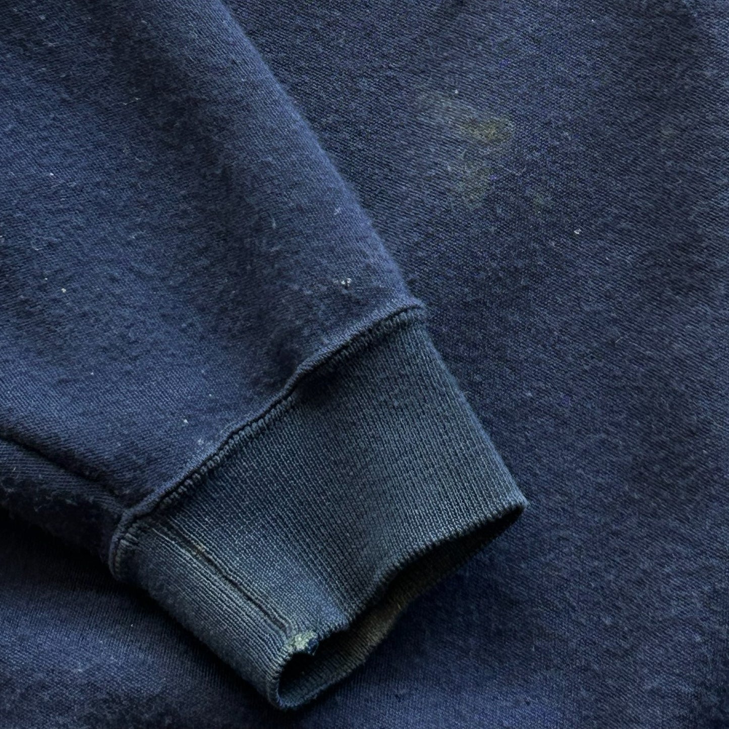Navy Full Zip Sweater Jacket
