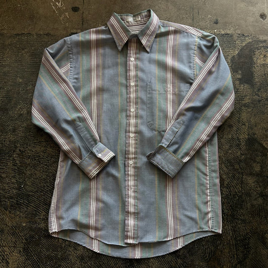 Arrow Pastel Striped Oxford Button Up