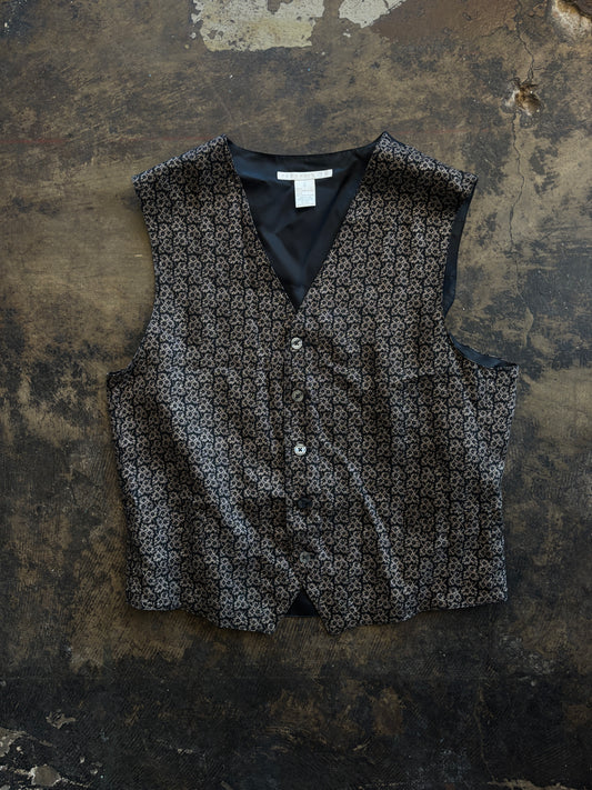 Perry Ellis Patterned Suit Vest