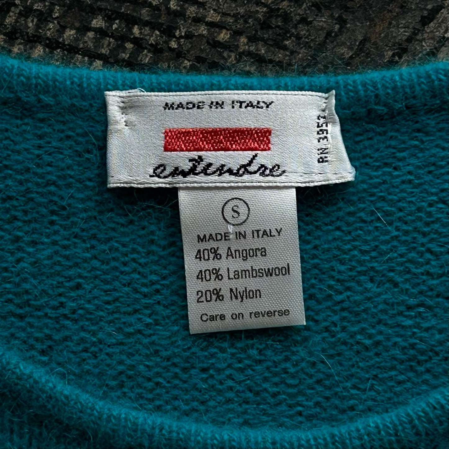 Turquoise Sleeveless Sweater