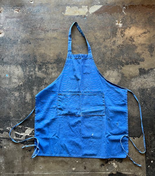 Blue Canvas Apron