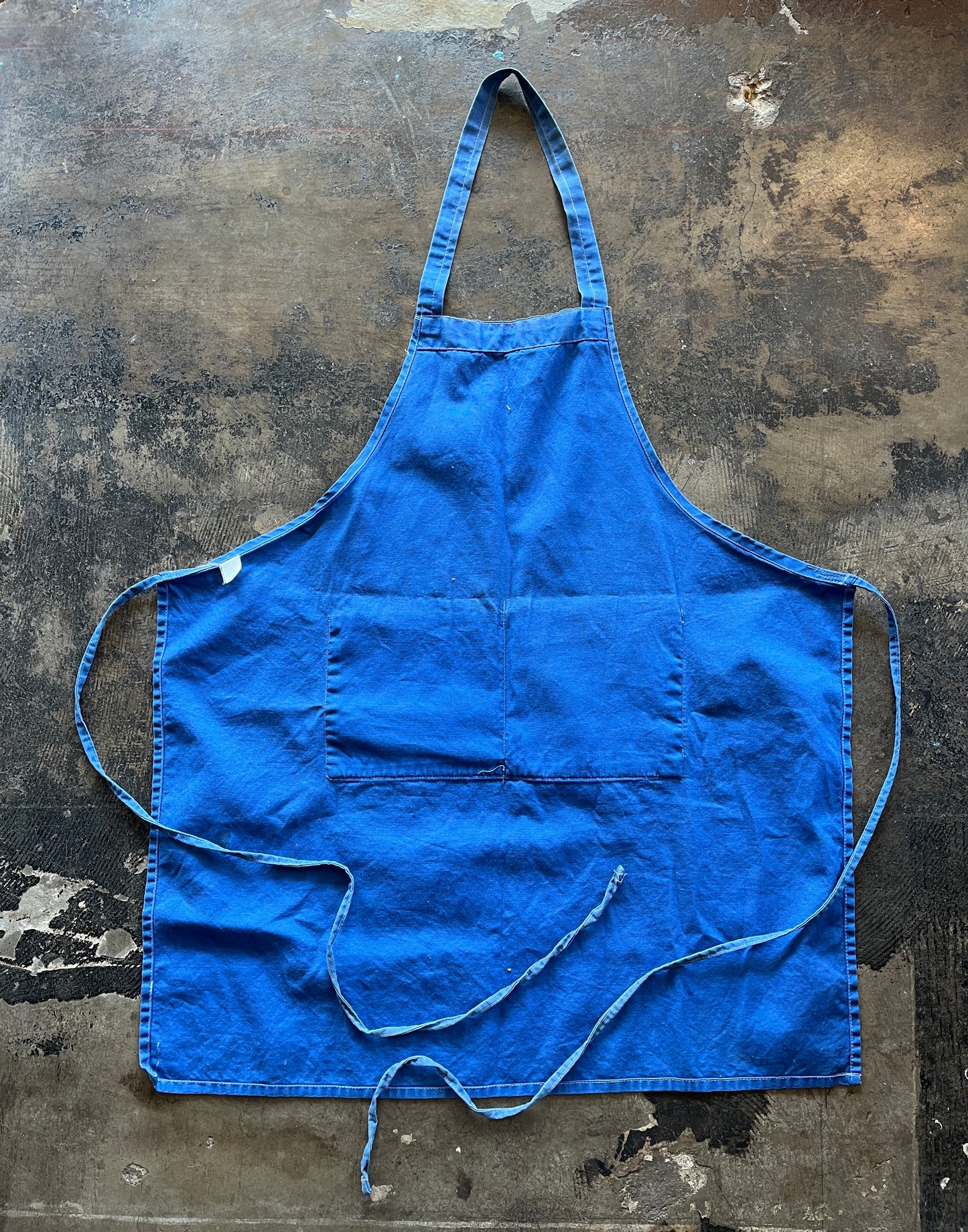 Blue Canvas Apron