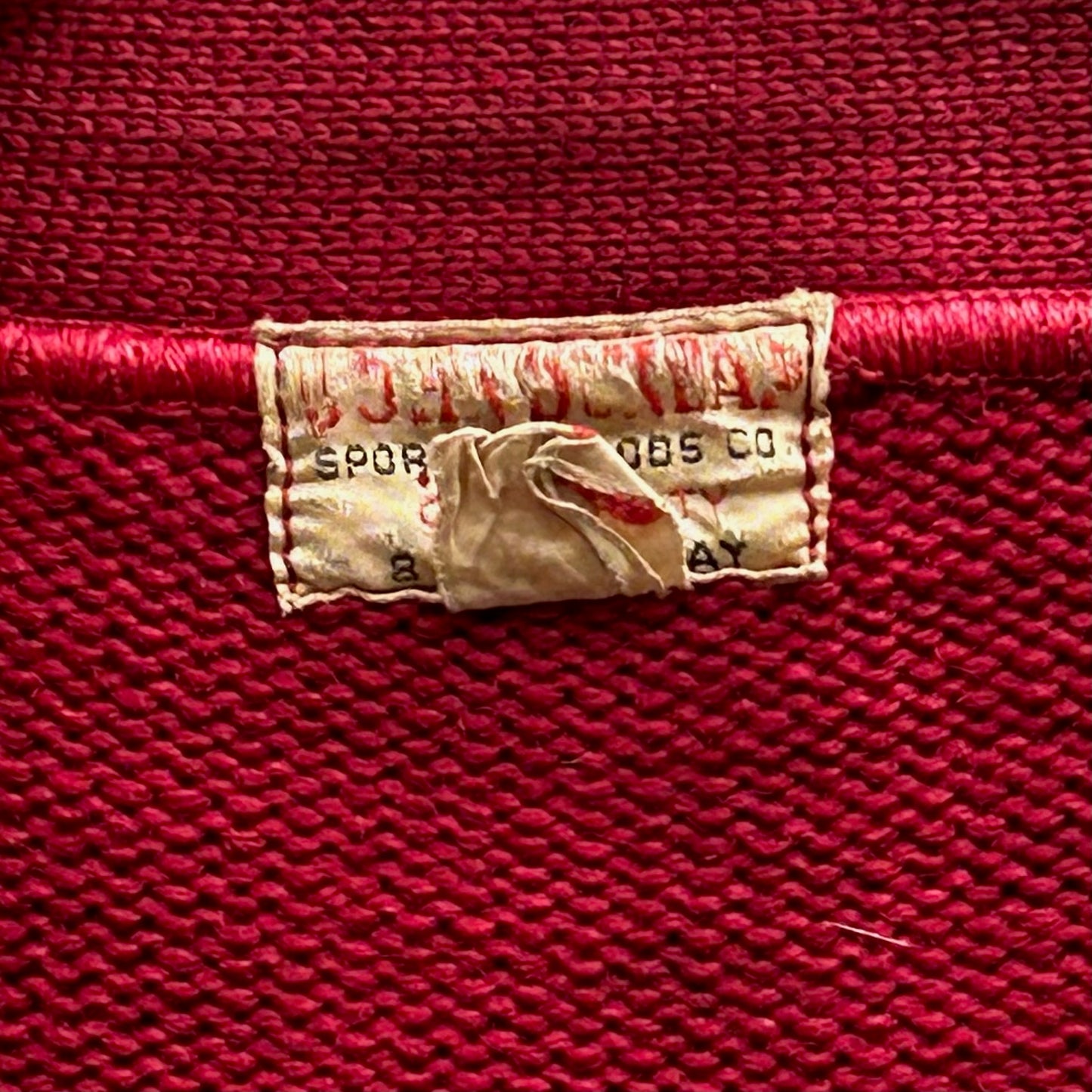 Dark Red Button Up Cardigan with Pockets