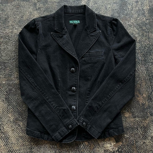 Black Denim Ralph Lauren Blazer