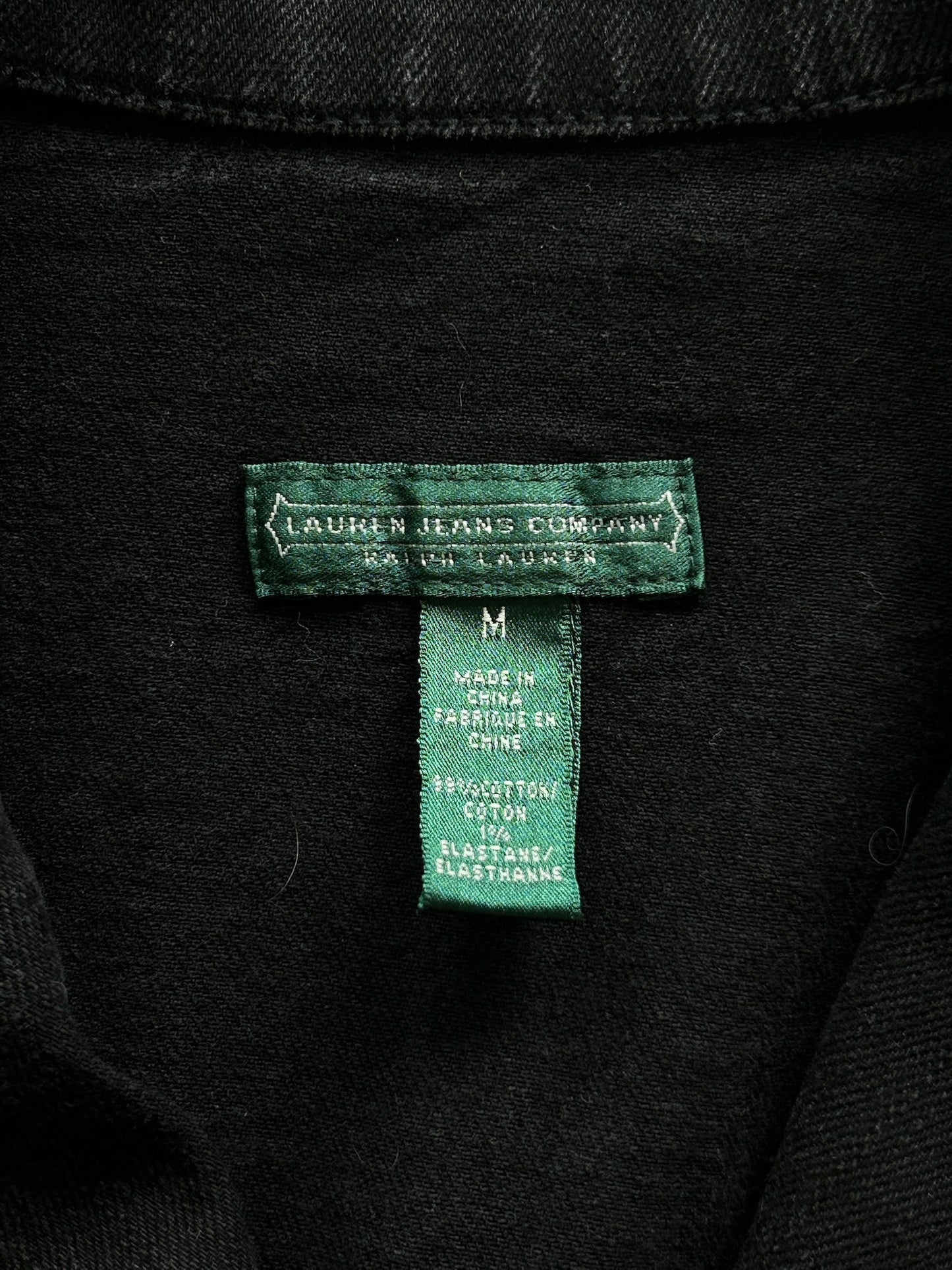 Black Denim Ralph Lauren Blazer
