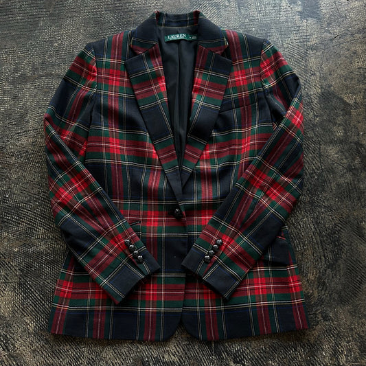 Tartan Plaid Ralph Lauren Blazer