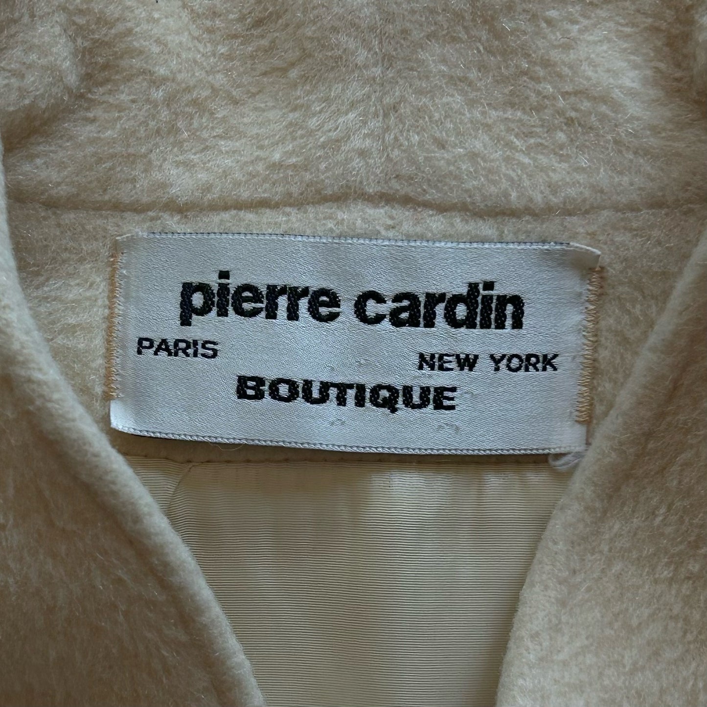 Cream Single Button Jacket
