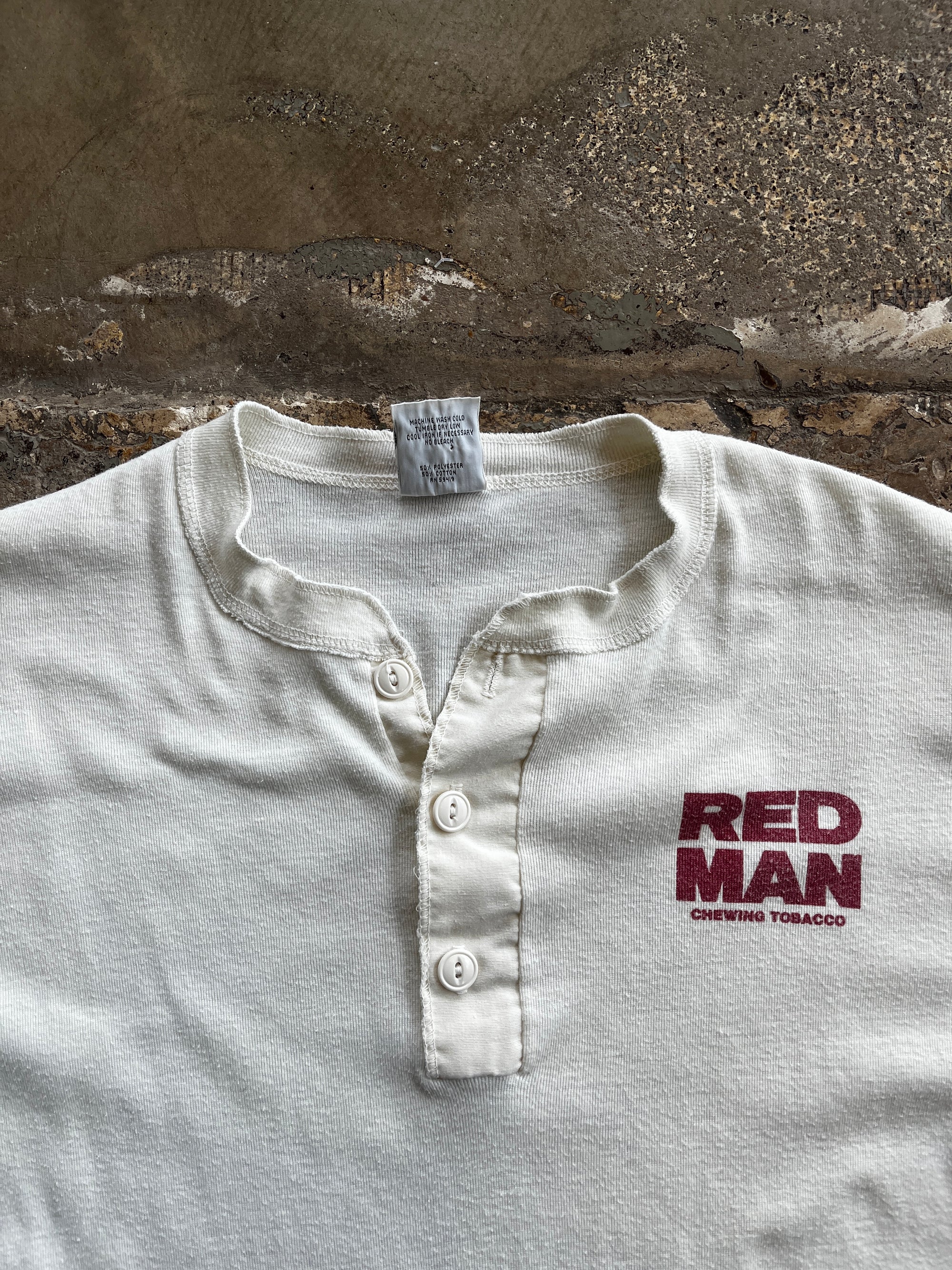 Red Man Chewing Tobacco Henley