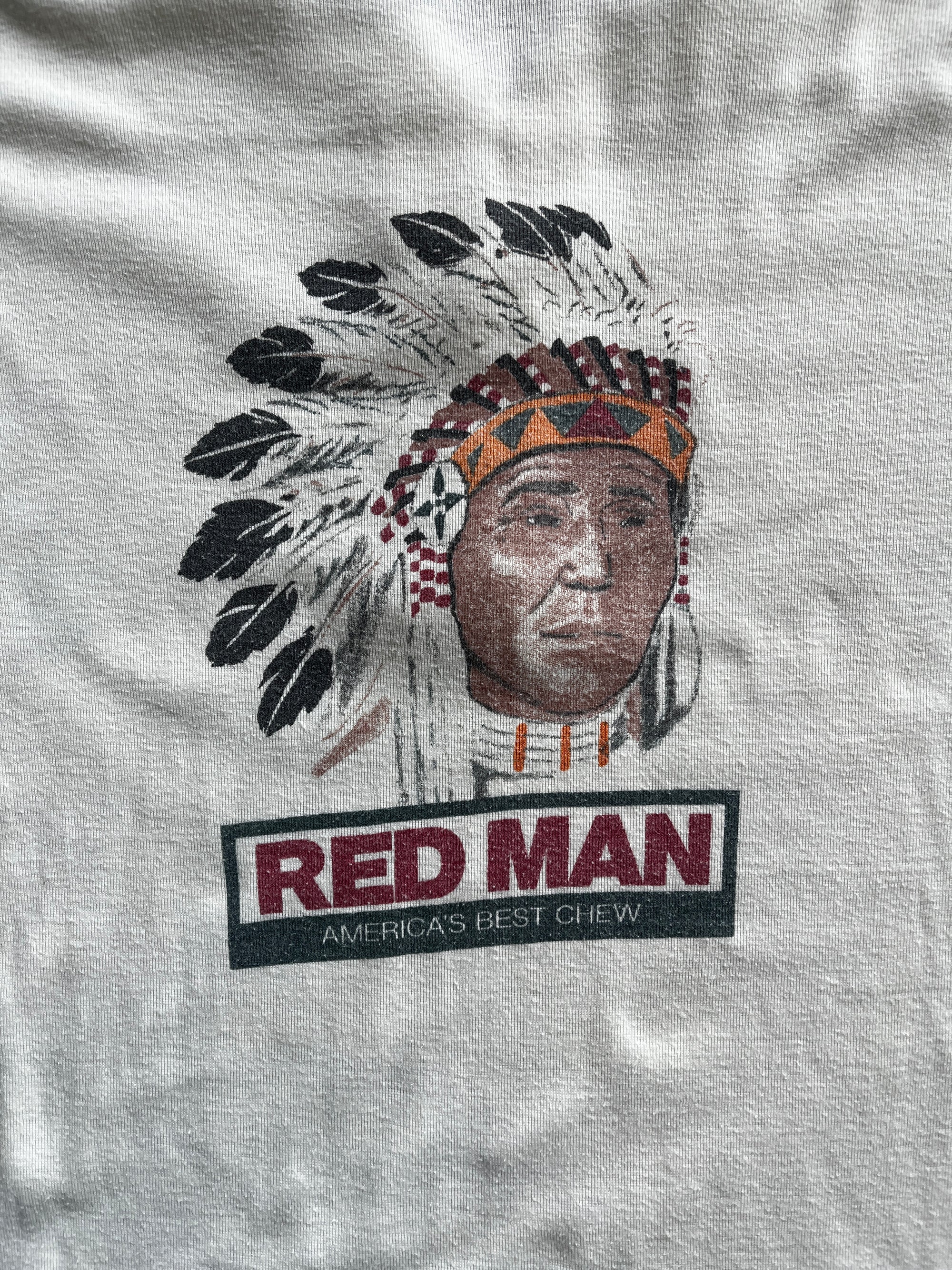 Red Man Chewing Tobacco Henley