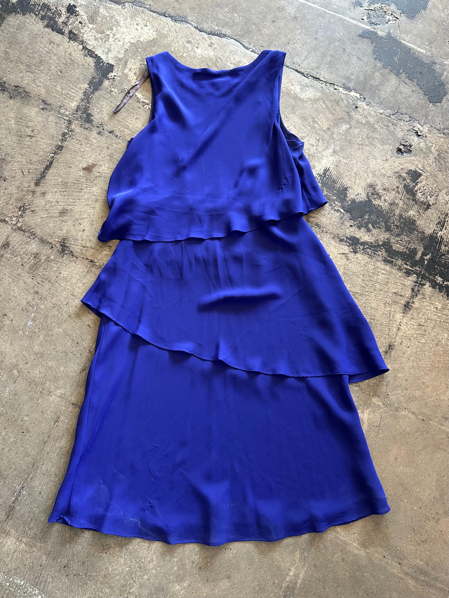 Sag Harbor Sleeveless Ruffle Dress
