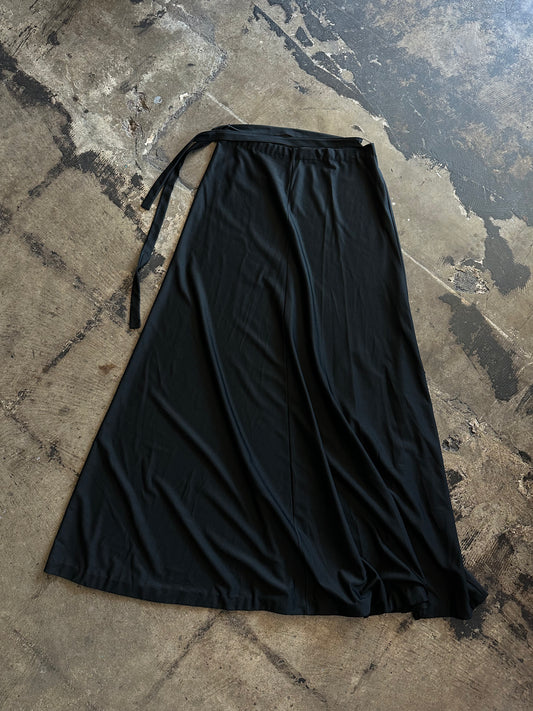Black Maxi Skirt w/ Belt