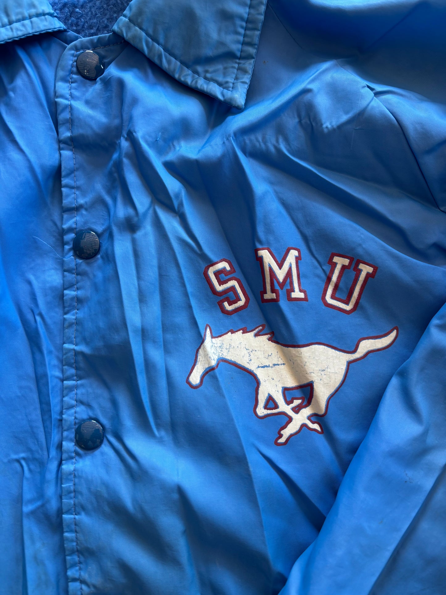 Champion Blue SMU Club Jacket