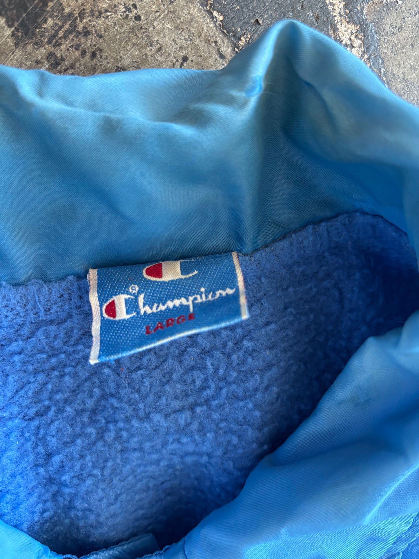 Champion Blue SMU Club Jacket