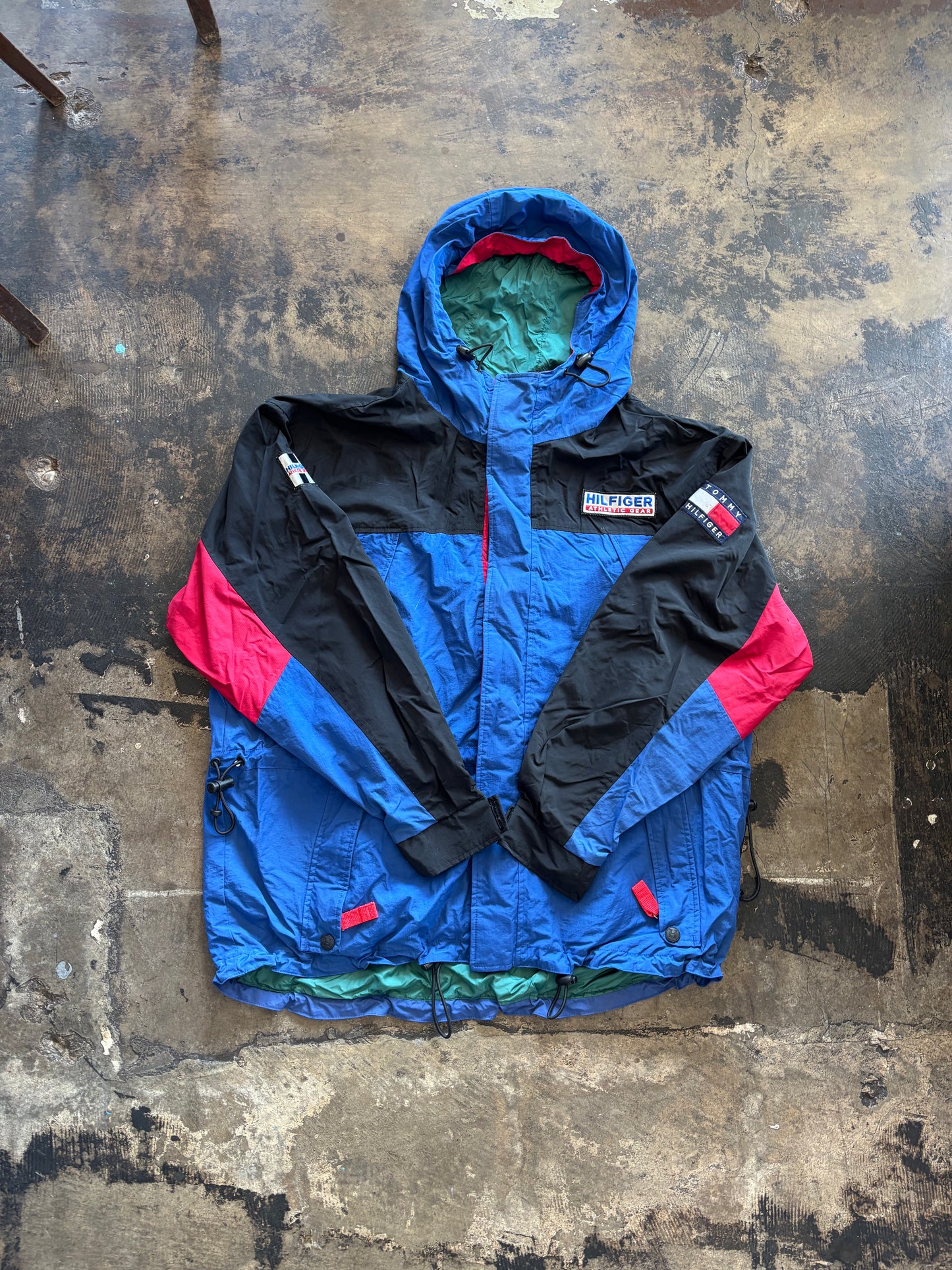 Tommy Hilfiger Athletic Gear Color Block Jacket