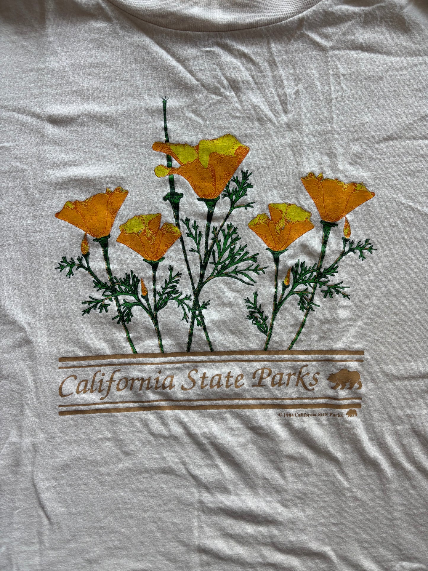 California State Park Yellow Poppy Graphic Tee