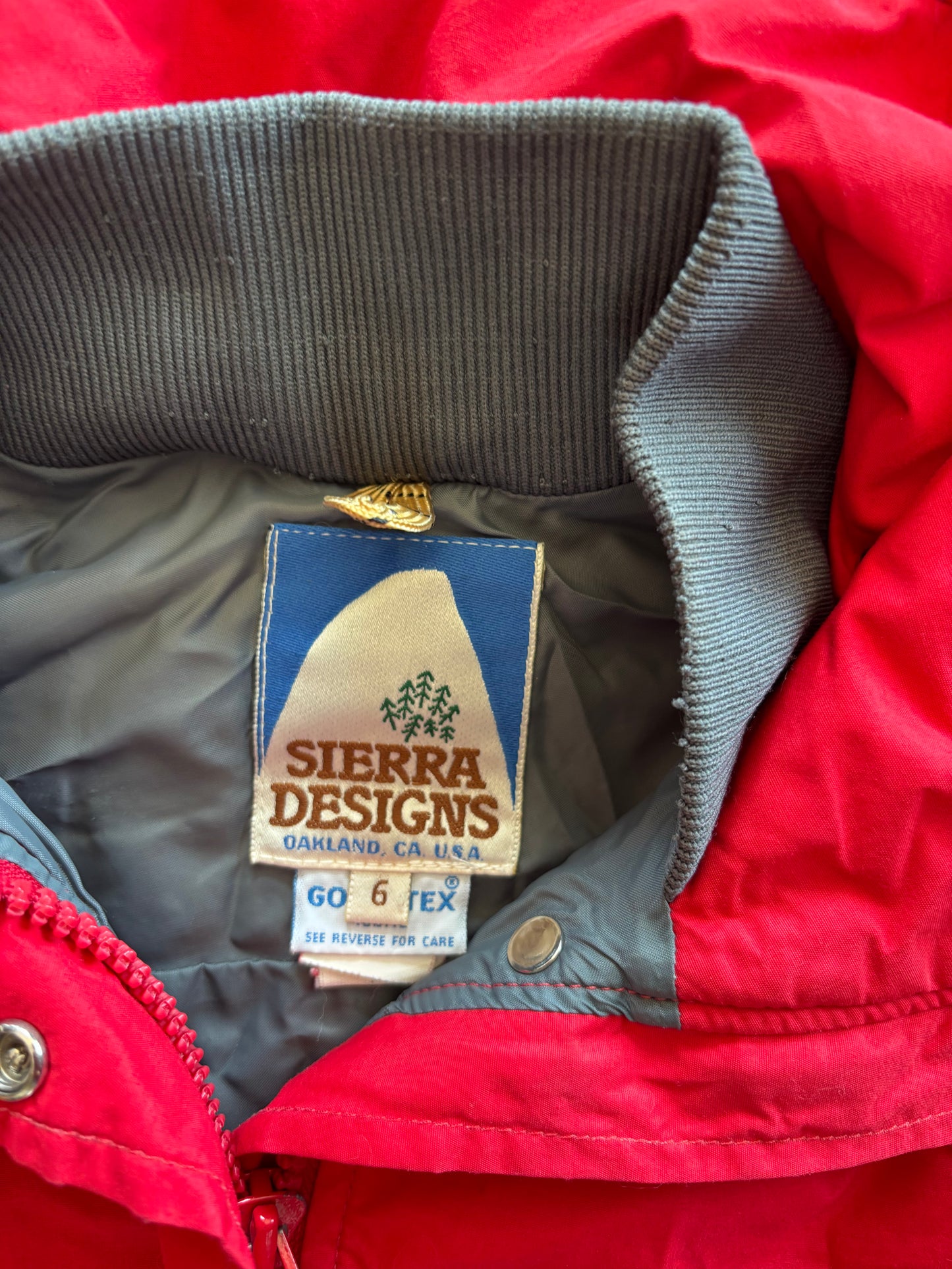 Red Sierra Designs GoreTex Jacket