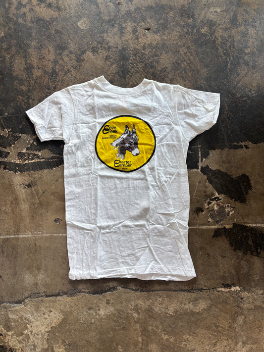 Cove Creek Scout Reservation Donkey White Graphic Tee