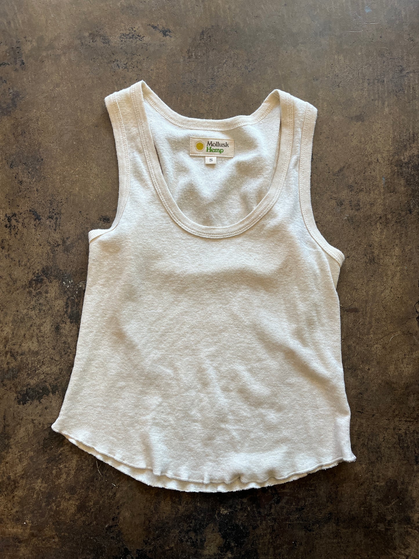 Mollusk Hemp Cream Tank