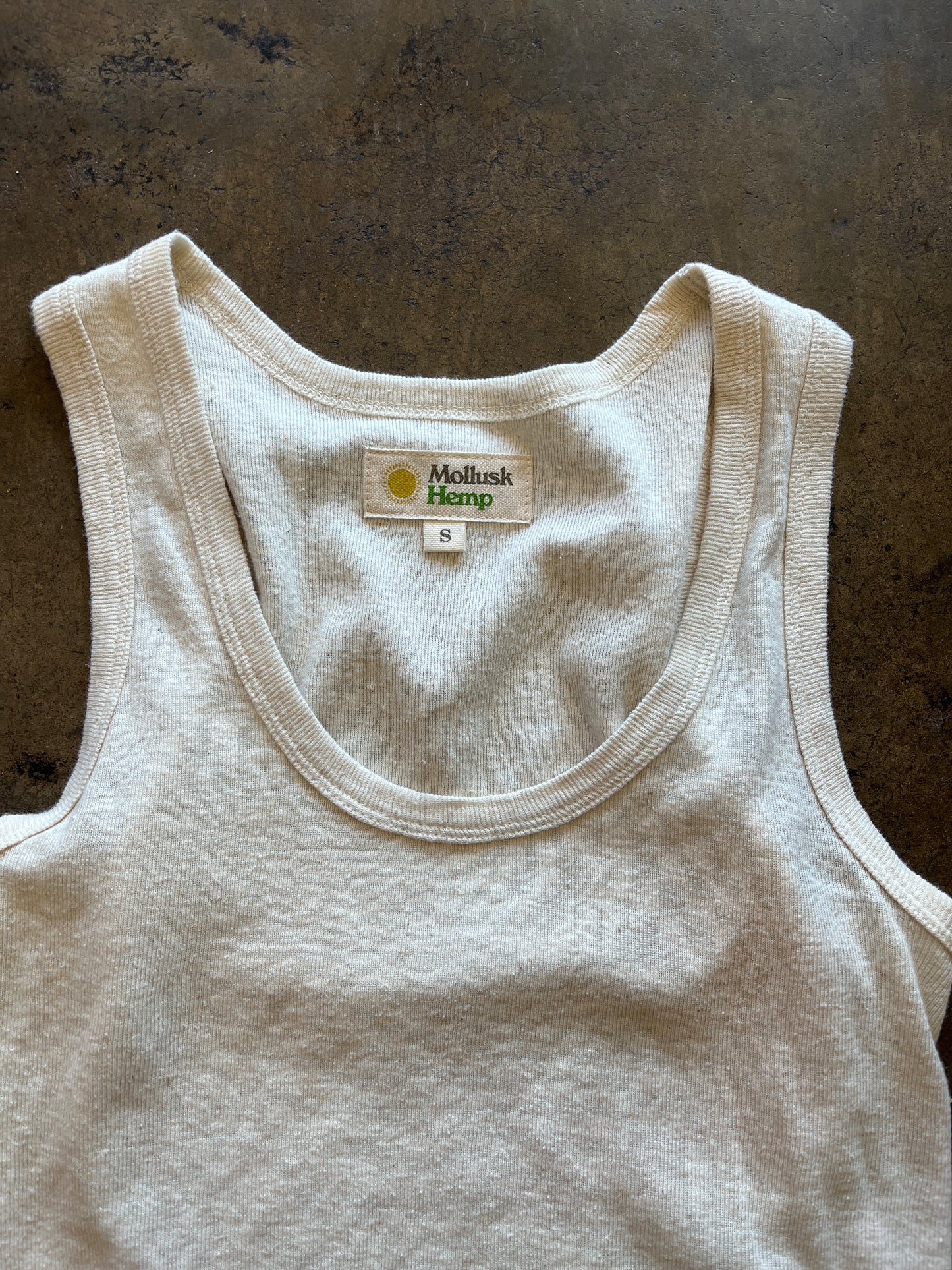 Mollusk Hemp Cream Tank