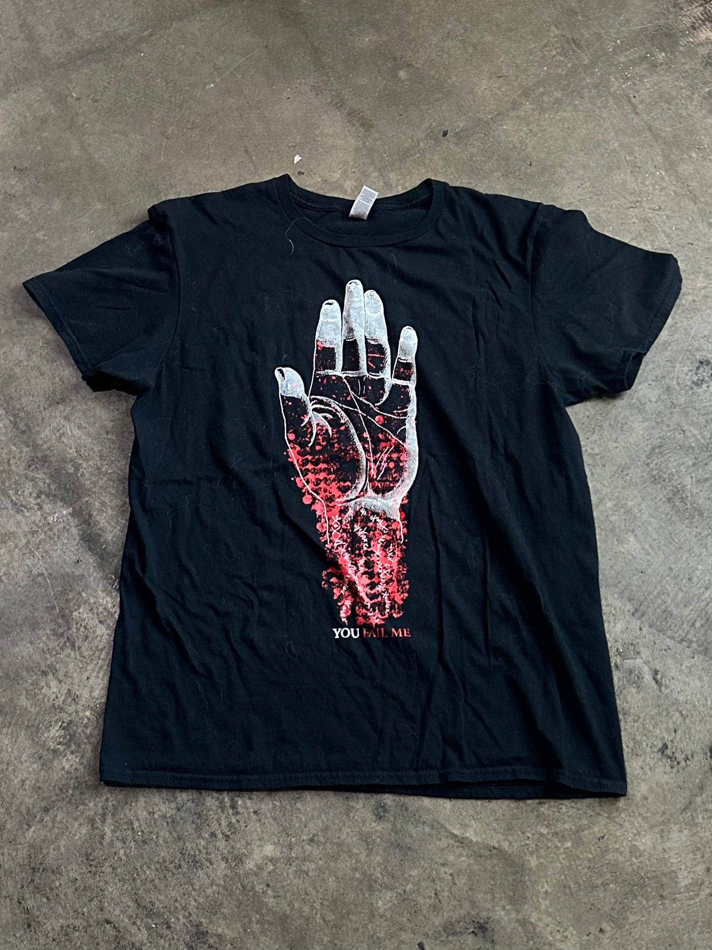 Black You Fail Me Tee