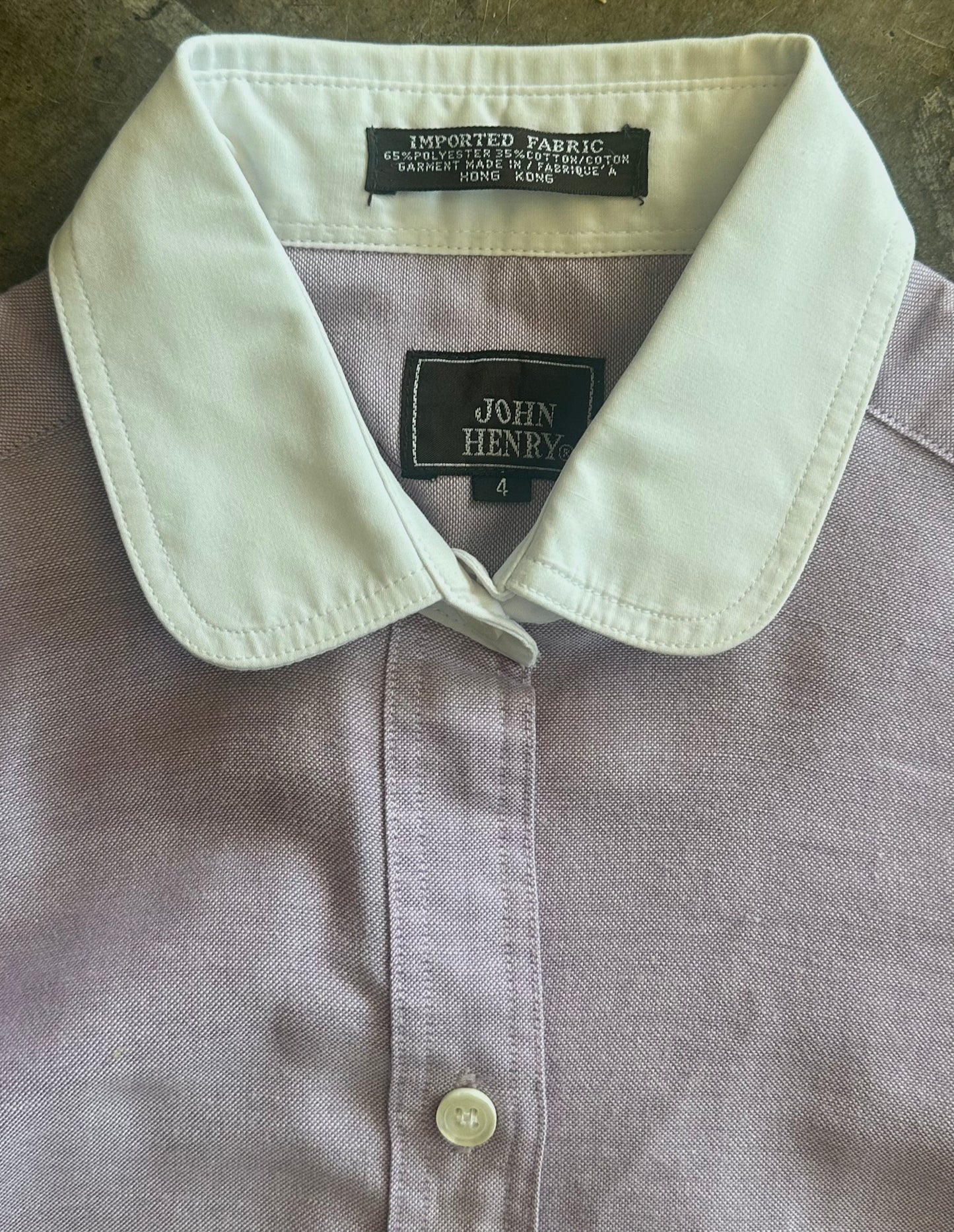 Purple John Henry Button Up