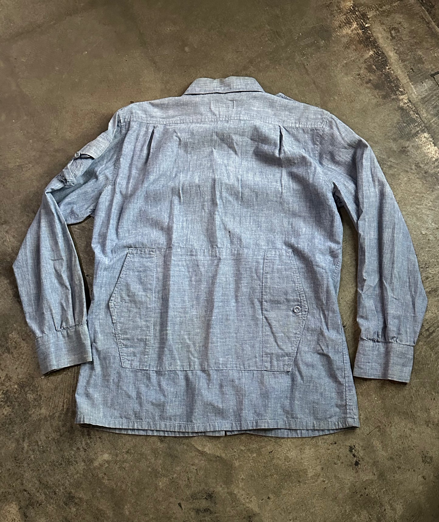 LL Bean Chambray Shirt Jacket