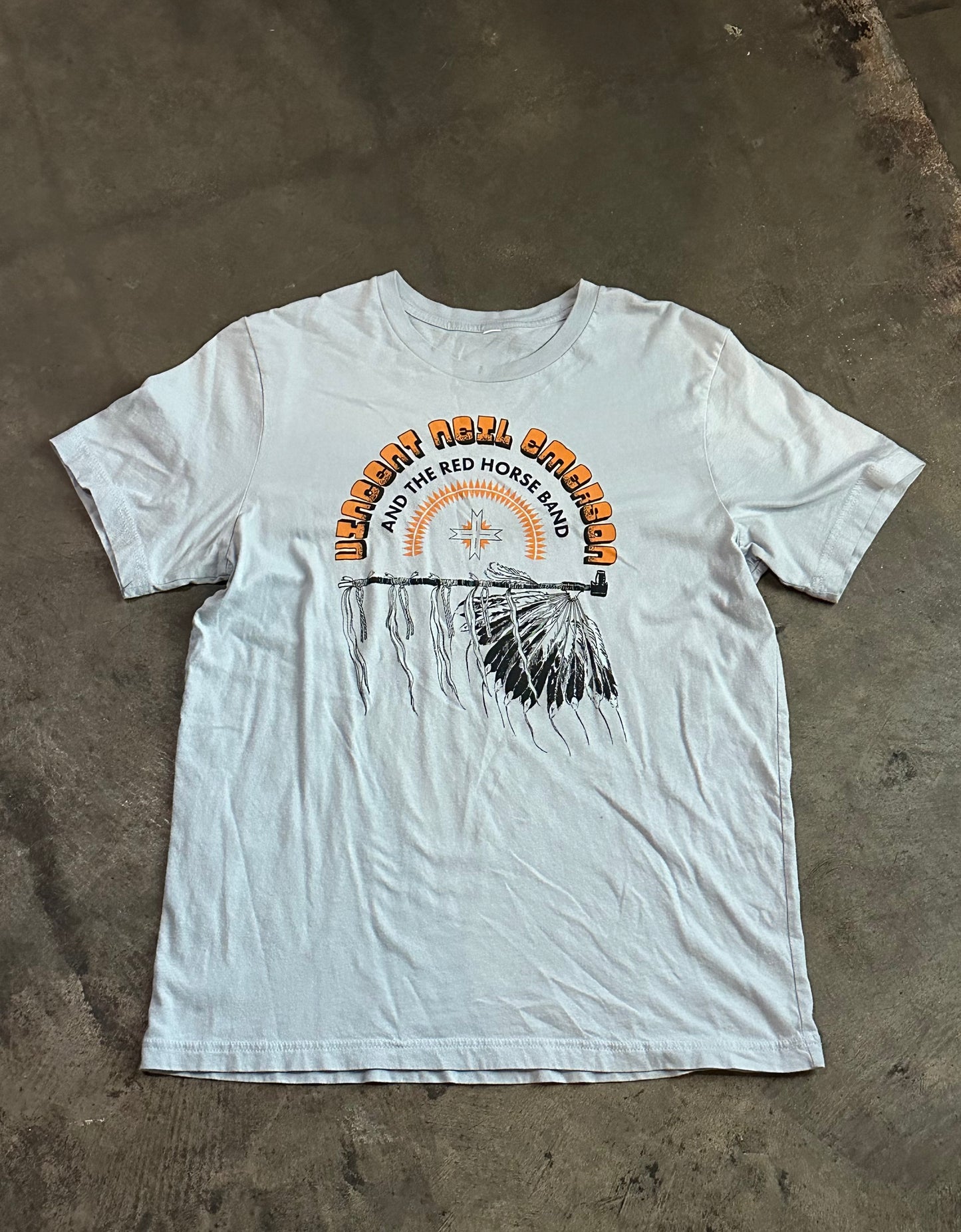 Baby Blue Vincent Neil Emerson Tee