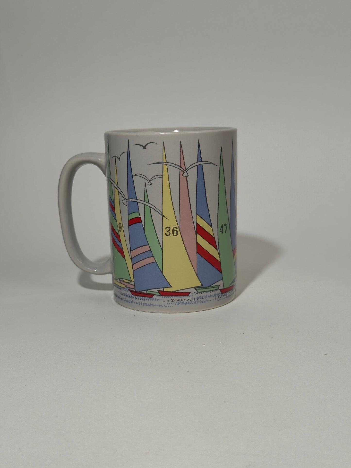 Pastel Sailboat Mug