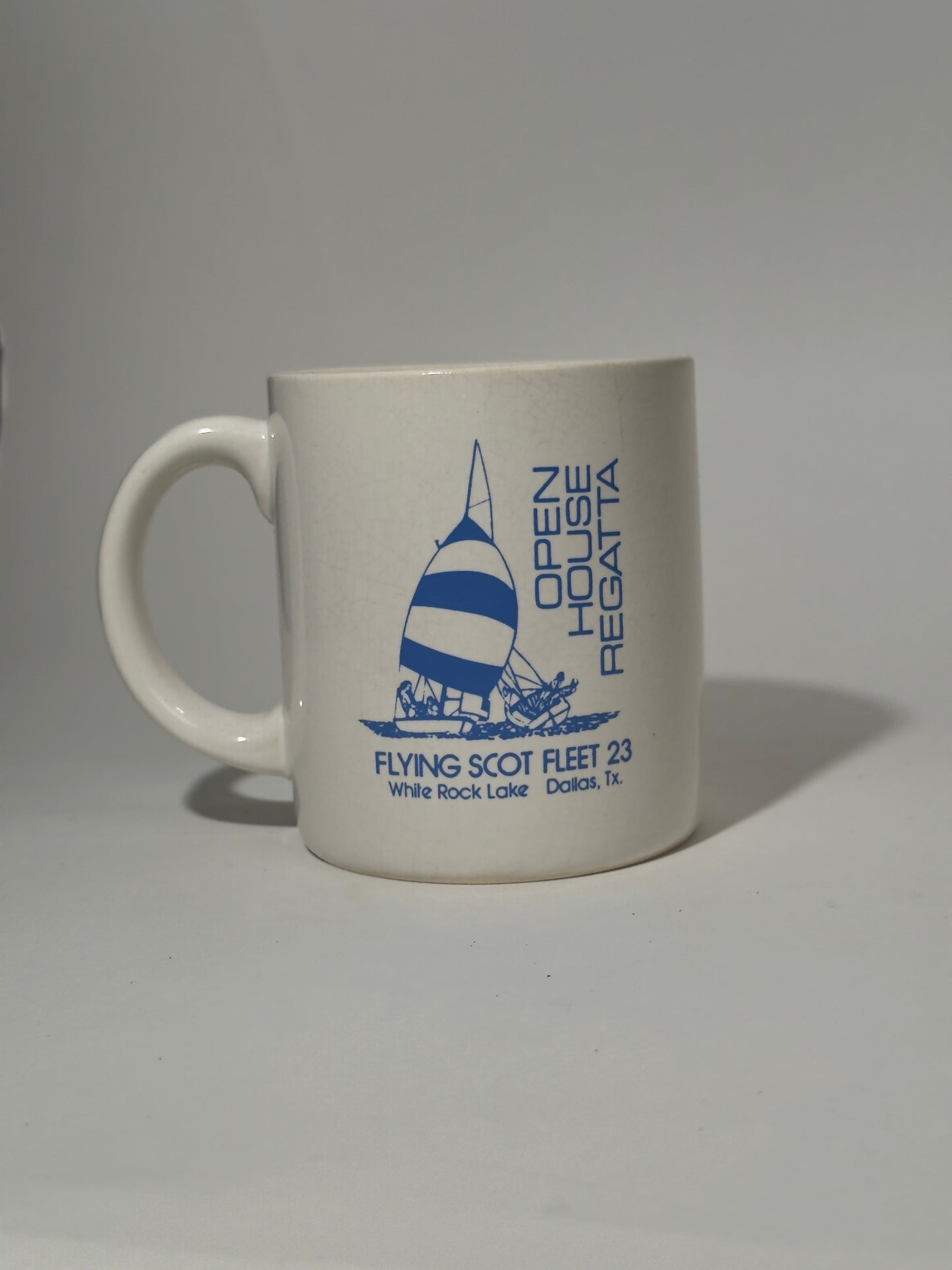 White Rock Lake Sailing Ceramic Mug
