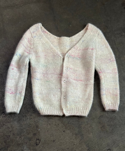 Pastel Knit Button Front Cardigan