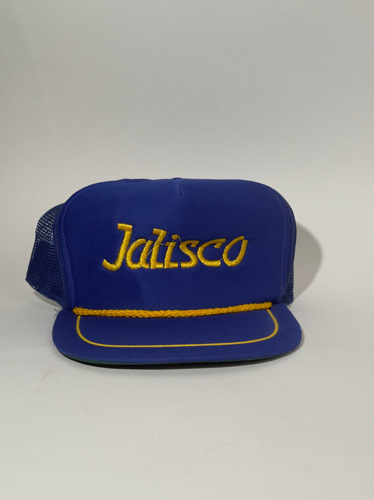 Blue Jalisco Rope Brim Trucker Hat