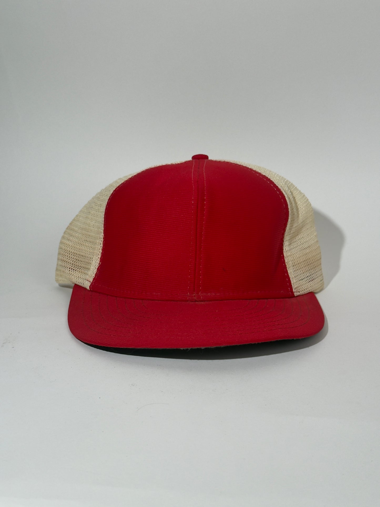 Red + White Trucker Hat