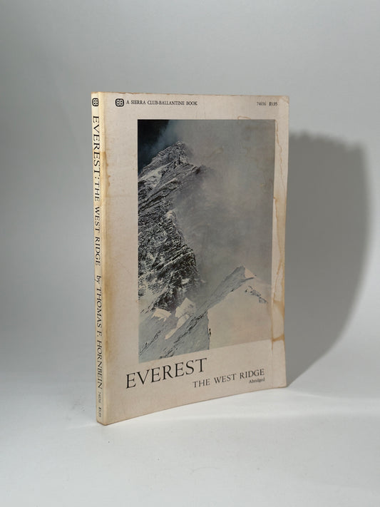 Everest: The West Ridge Abridged Book