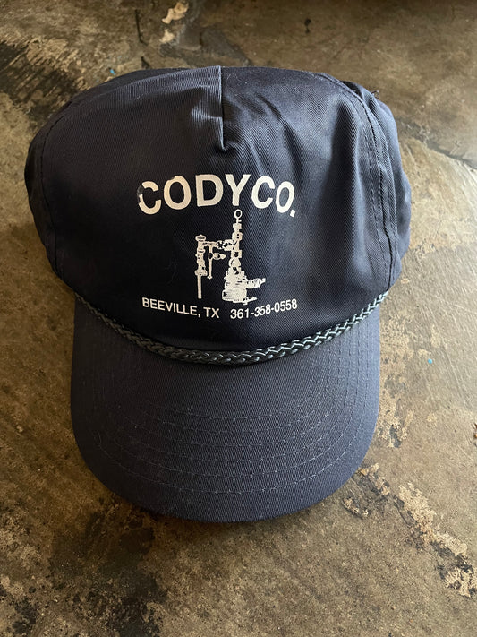 Navy Cody Co. Rope Brim Hat