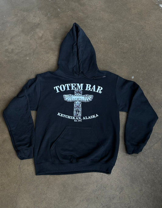 Black Totem Bar Alaska Hoodie