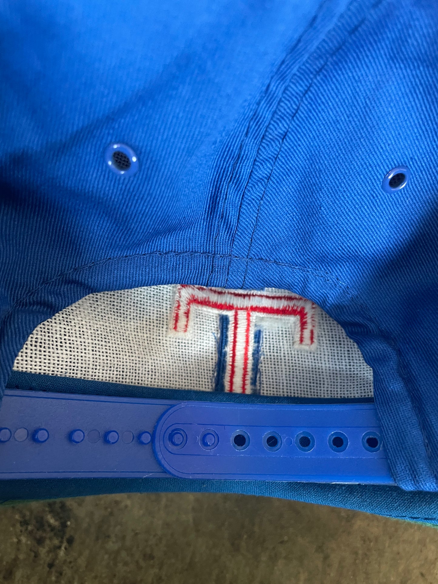 Blue Texas Ranger Snapback Hat