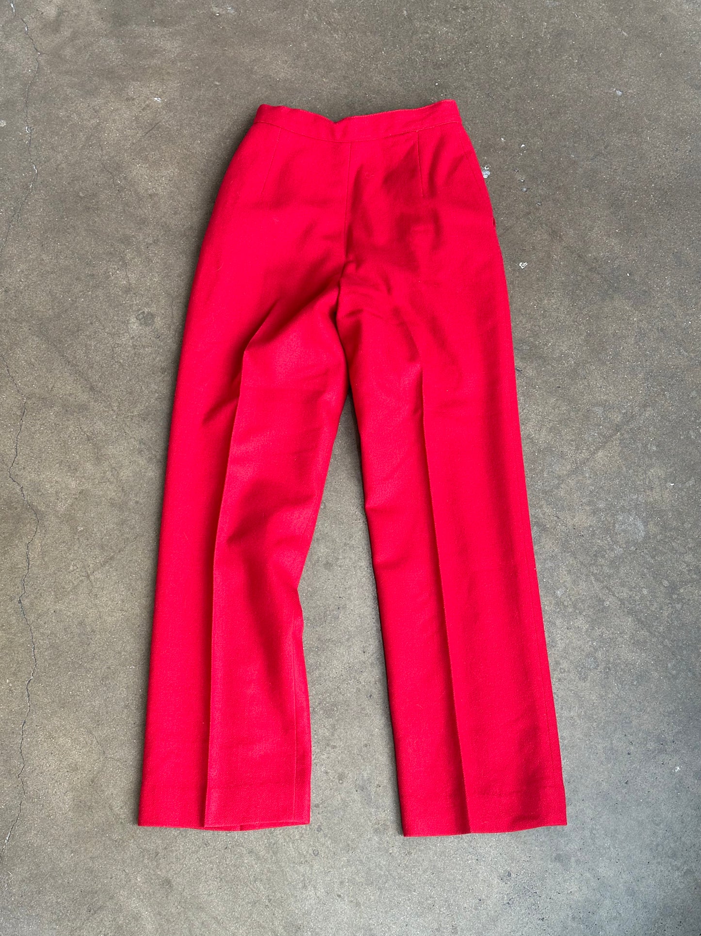 Red Saks Wool Blend Slacks