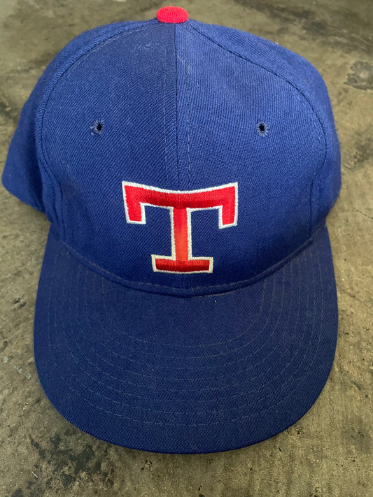 Blue Texas Rangers New Era Fitted Hat